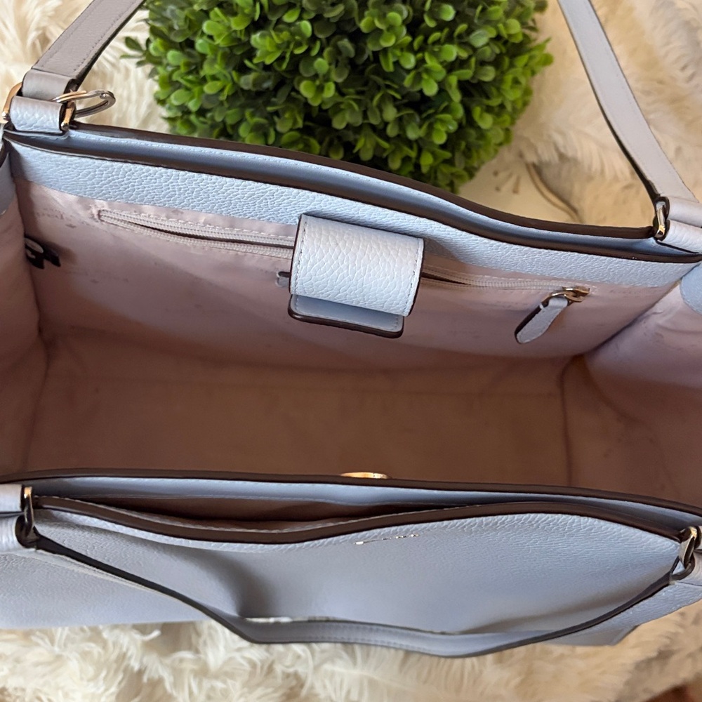 Kate Spade Light Blue Tote Shoulder Bag - Picture 7 of 16